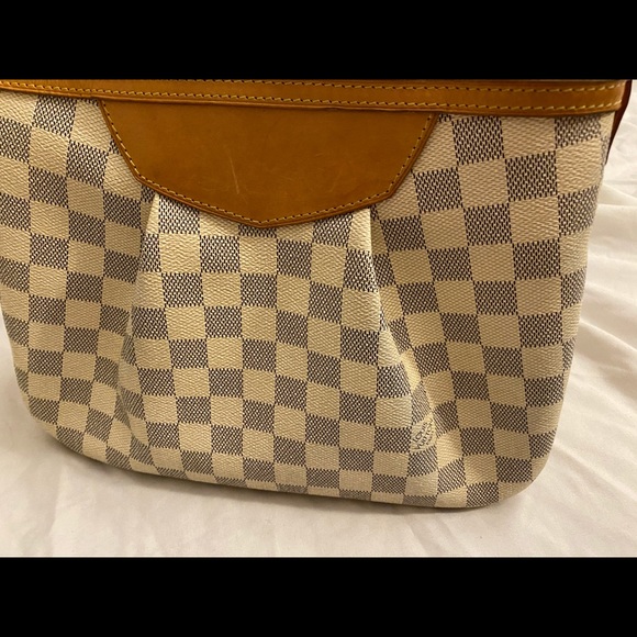 🎈SOLD🎈LOUIS VUITTON Siracusa PM  Azur Damier - Picture 5 of 10